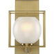 Cowen 1 Light 7 inch Brushed Gold Wall Sconce Wall Light