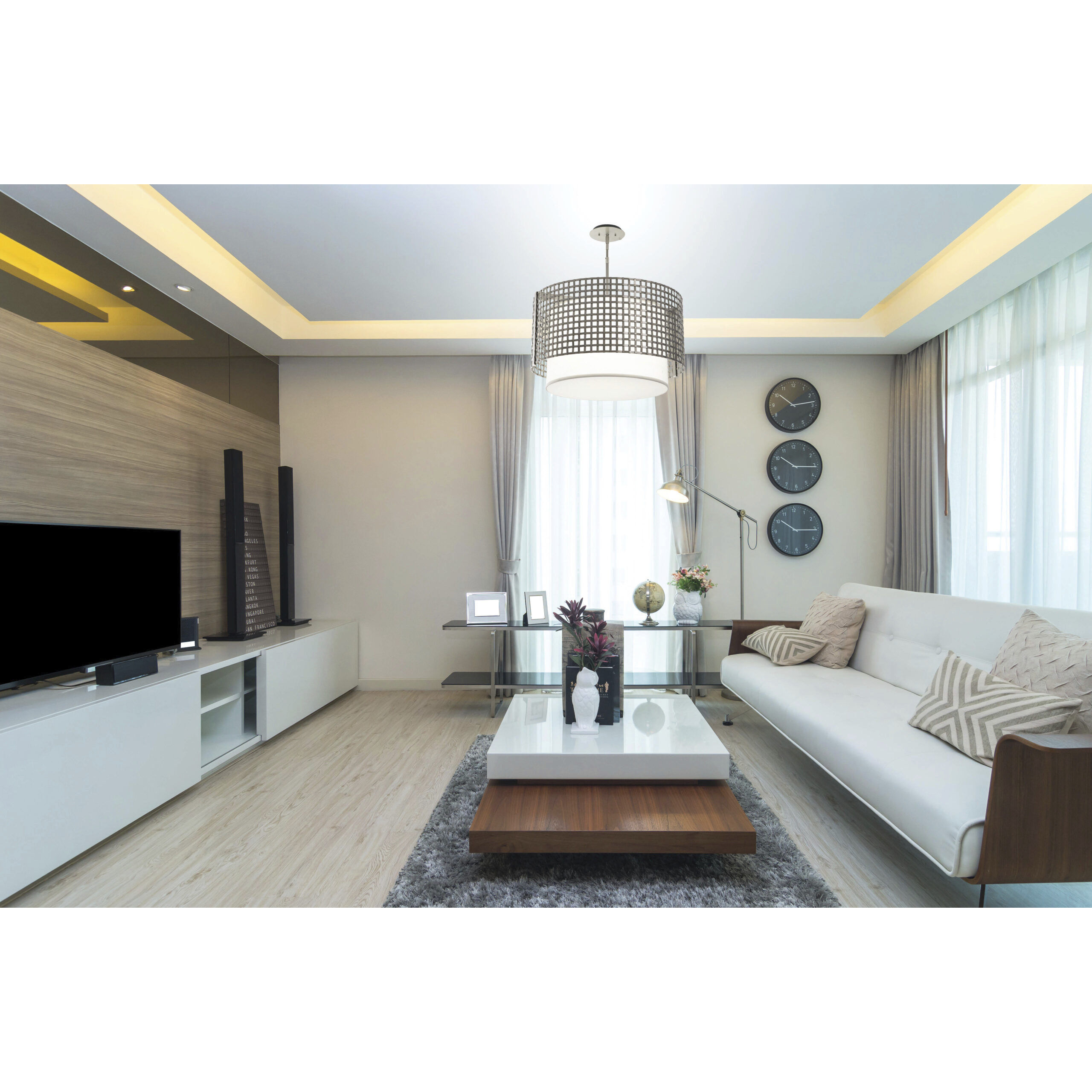 Tweed 4 Light 35.9 inch Matte Black Chandelier Ceiling Light, Drum