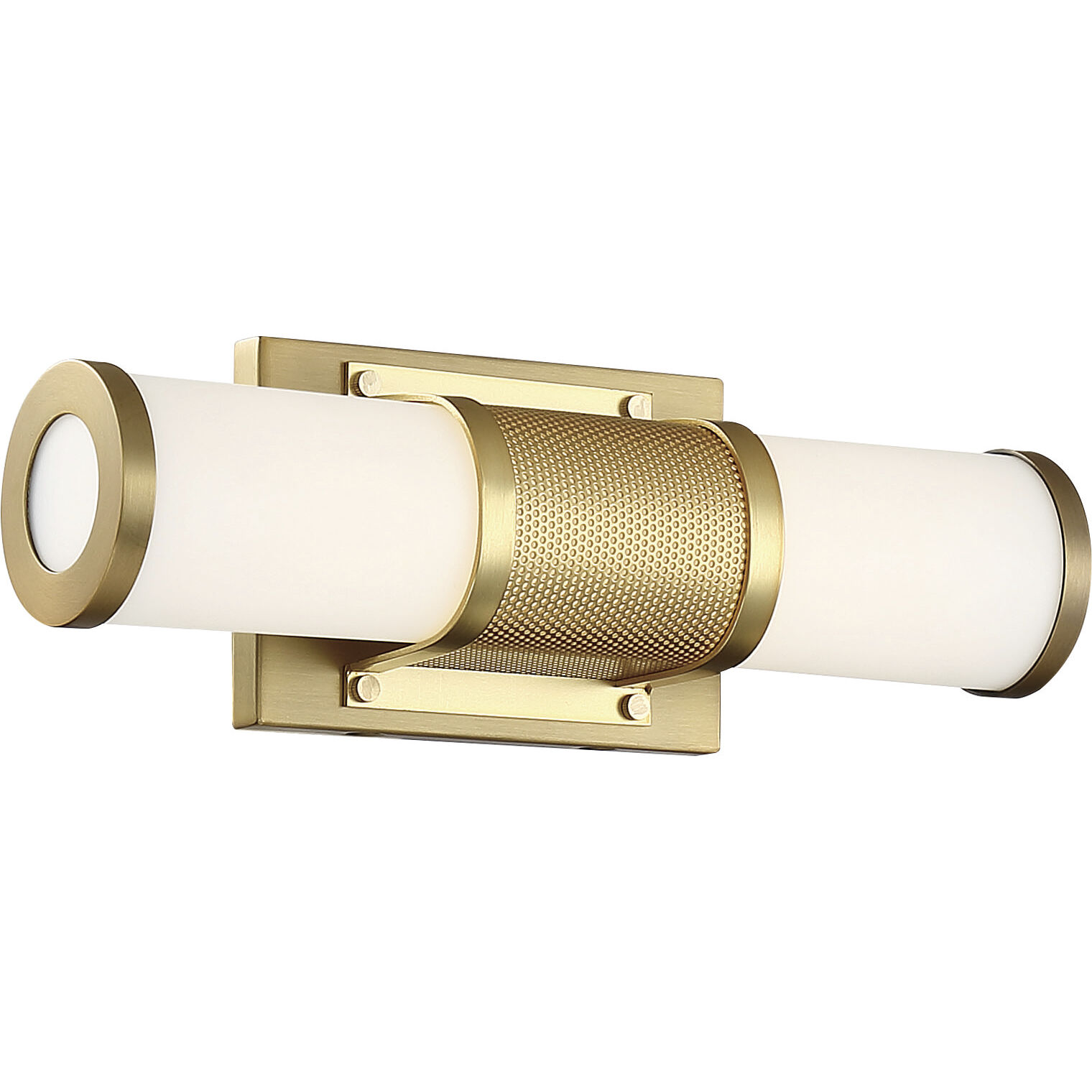 Caper LED 13 inch Brushed Brass Vanity Light Wall Light