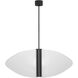 Sean Lavin Nyra Line-Voltage Pendant Ceiling Light in Nightshade Black
