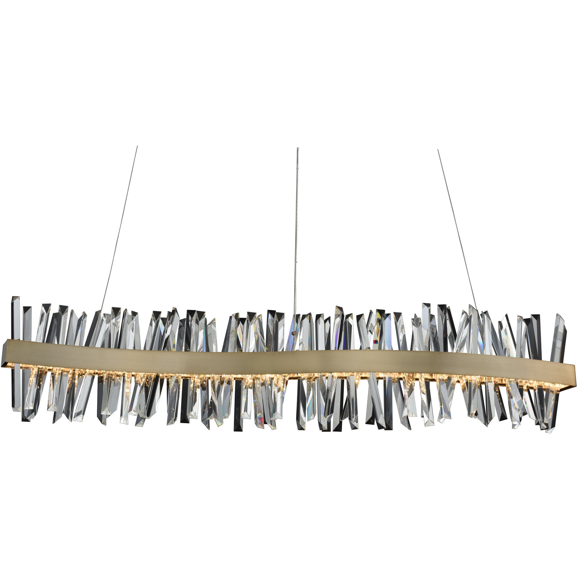 Glacier 1 Light 8.00 inch Island Light