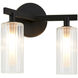 Kristof LED 11.38 inch Black Wall Sconce Wall Light