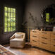 Ember 40 X 40 inch Blackened Iron Mirror
