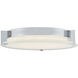Matrix LED 11.8 inch Chrome Flush Mount Ceiling Light