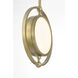 Spectr LED 10 inch Soft Brass Pendant Ceiling Light