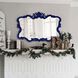 Talida 38 X 27 inch Navy Mirror