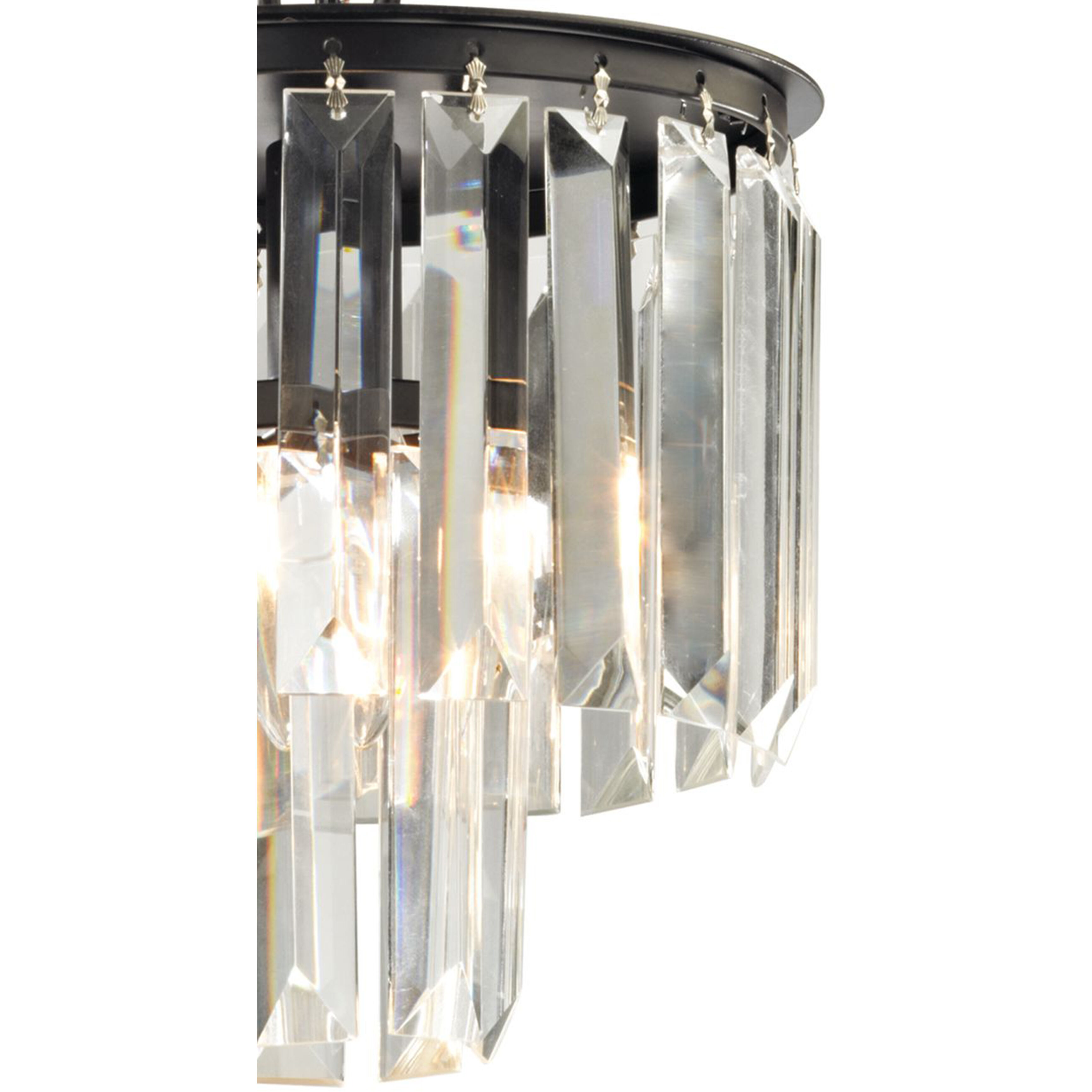 Palacial 1 Light 8 inch Oil Rubbed Bronze Mini Pendant Ceiling Light