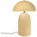 Portable 18.25 inch 60.00 watt Muted Yellow and Polished Nickel Portable Lamp Portable Light
