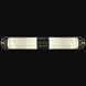 Bond 2 Light 35.3 inch Black and Gold Bath Bar Wall Light