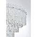 Emilia 8 Light 25 inch Chrome Flush Mount Ceiling Light