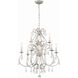 Ashton 9 Light 25.5 inch Olde Silver Chandelier Ceiling Light in Clear Swarovski Strass