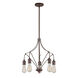 Signature 5 Light 18.25 inch Antique Bronze Chandelier Ceiling Light