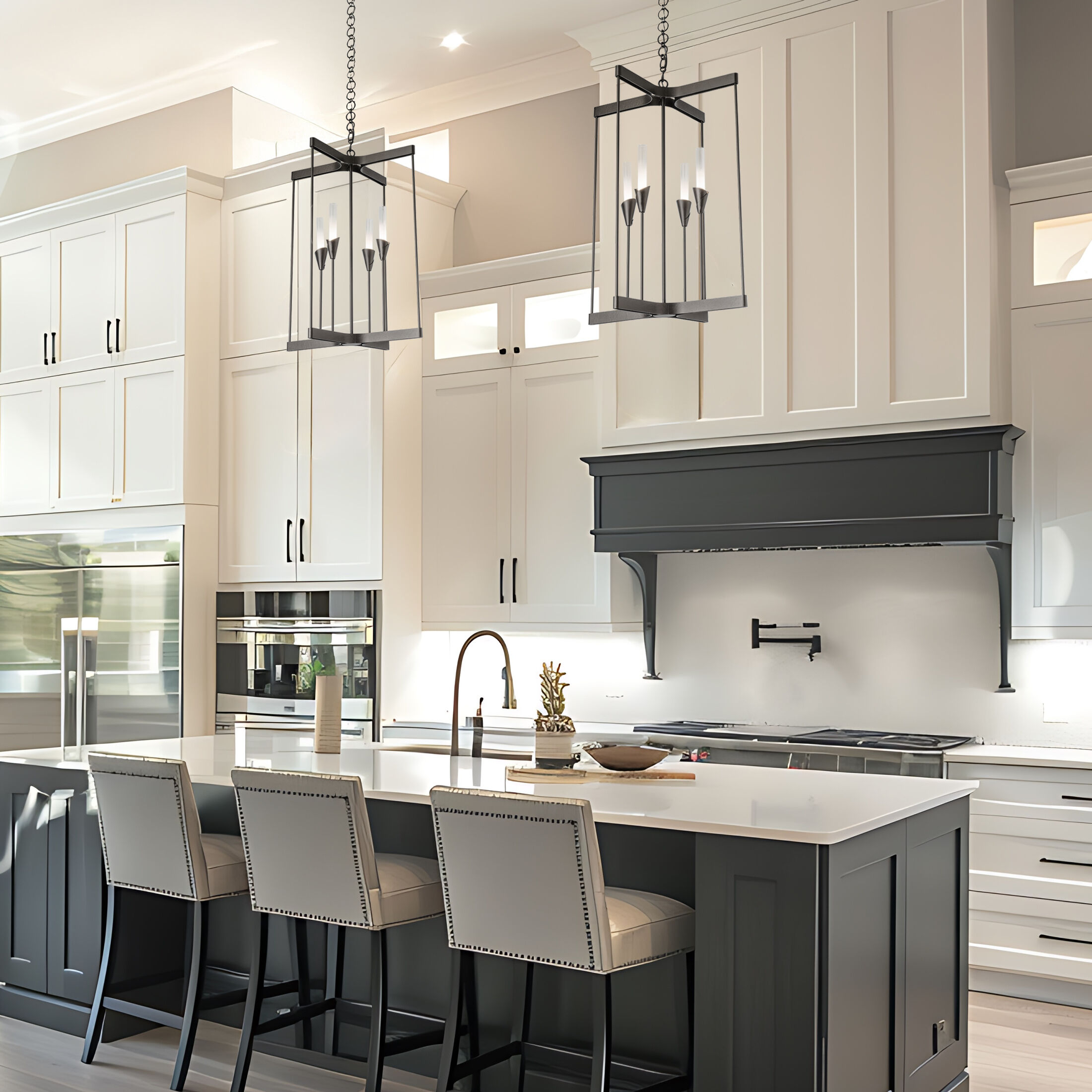 Lilium 4 Light 24.1 inch Oil Rubbed Bronze Chandelier Ceiling Light