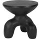 Veta 20.25 X 20 inch Black Indoor-Outdoor Accent Table
