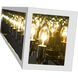 Infinity 6 Light 36 inch Chrome Vanity Wall Light