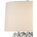 Manitapi 26 inch 150 watt White Table Lamp Portable Light