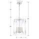 Drake 4 Light 12 inch Polished Nickel Mini Chandelier Ceiling Light