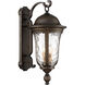 Havenwood 4 Light 27 inch Tavira Bronze And Alder Silver Outdoor Wall Mount, Great Outdoors 