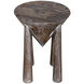 Kongo 16 X 12 inch Weathered Teak Side Table