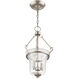 Cortland 2 Light 11 inch Brushed Nickel Pendant Ceiling Light