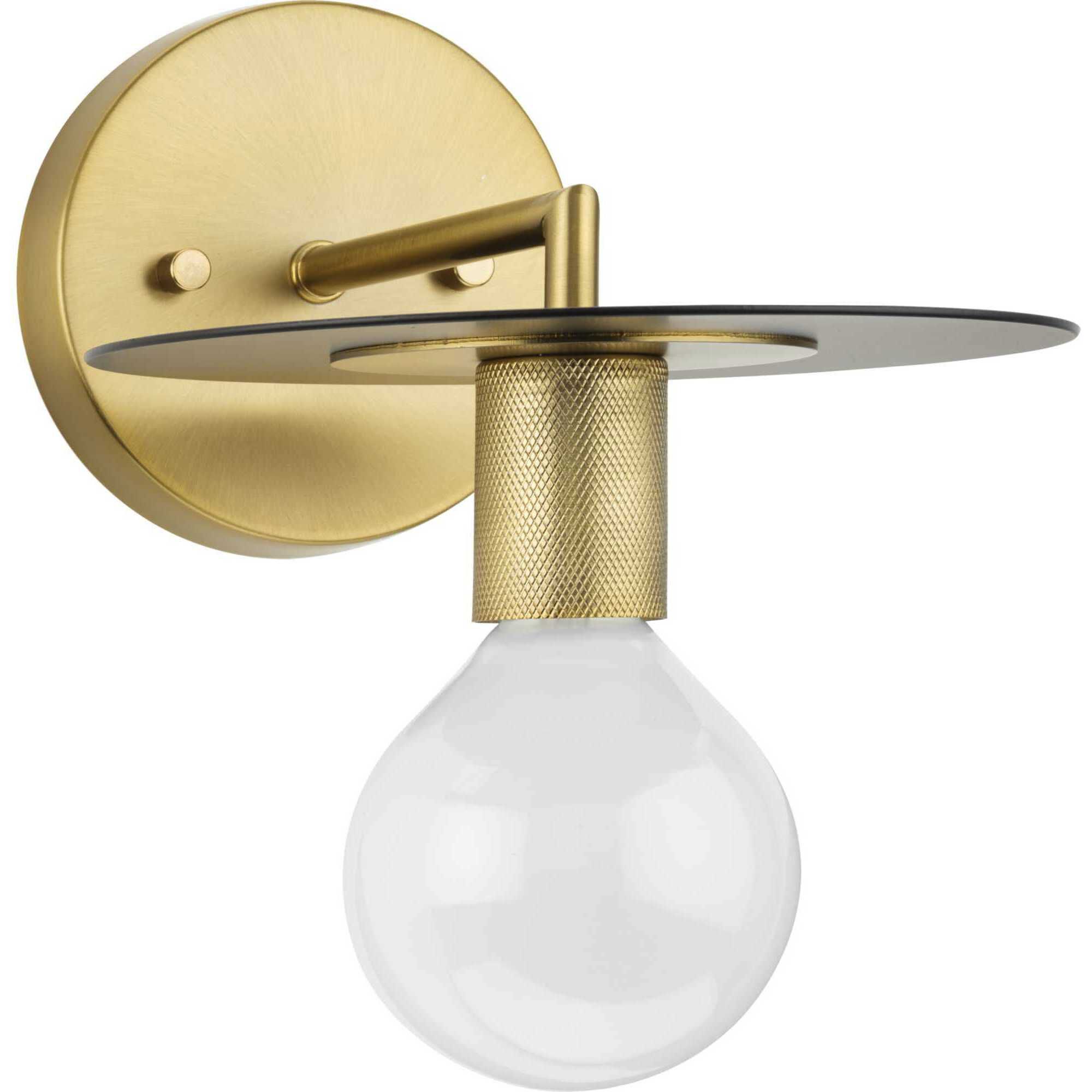 Trimble 1 Light 8 inch Brushed Bronze Wall Bracket Wall Light, Design Series