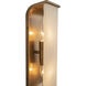 Abbott 2 Light 4.25 inch Vintage Brass Wall/Vanity Light Wall Light