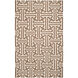 Archive 96 X 60 inch Dark Brown, Cream Rug