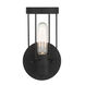 Tafo 1 Light 5 inch Matte Black Wall Sconce Wall Light