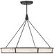 Velaris LED 36.25 inch Dark Bronze Pendant Ceiling Light
