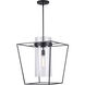 Nova 1 Light 18 inch Black Pendant Ceiling Light