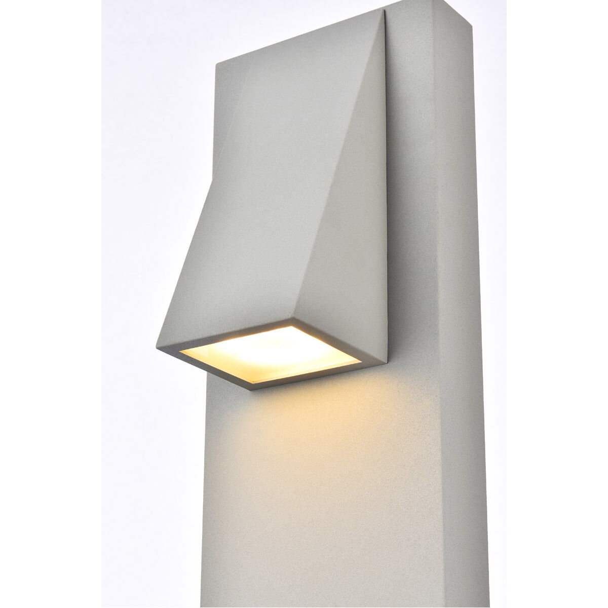 Raine 13 inch Silver Outdoor Wall Light