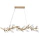 Canada LED 17.7 inch Gold Chandelier Ceiling Light