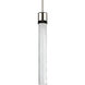 Zigrina 1 Light 5.13 inch Polished Nickel with Satin Brushed Black Pendant Ceiling Light