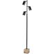 Rutherford 64 inch 5.00 watt Black Tree Floor Lamp Portable Light
