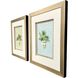 Grecian Vase Palm Green and Blue and Orange and Yellow Framed Art