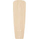 Fort Worth Studio White/Washed Oak Each Fan Blades