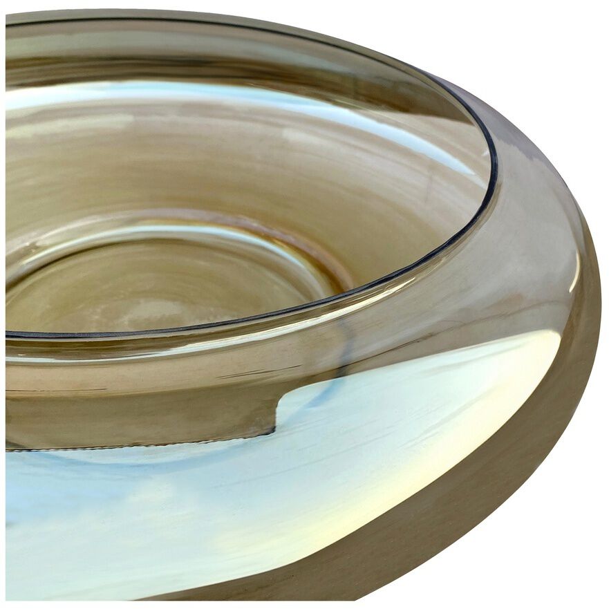 Polene 16 X 3.5 inch Glass Bowl, Large