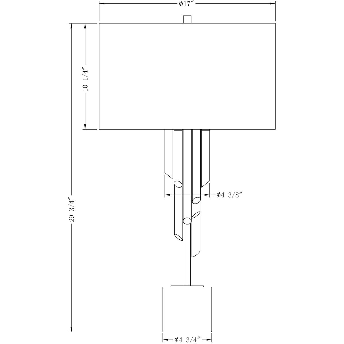 Richards 30 inch 150.00 watt Brass Table Lamp Portable Light