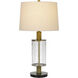Morrilton 31 inch 150.00 watt Glass/Light Oak Table Lamp Portable Light