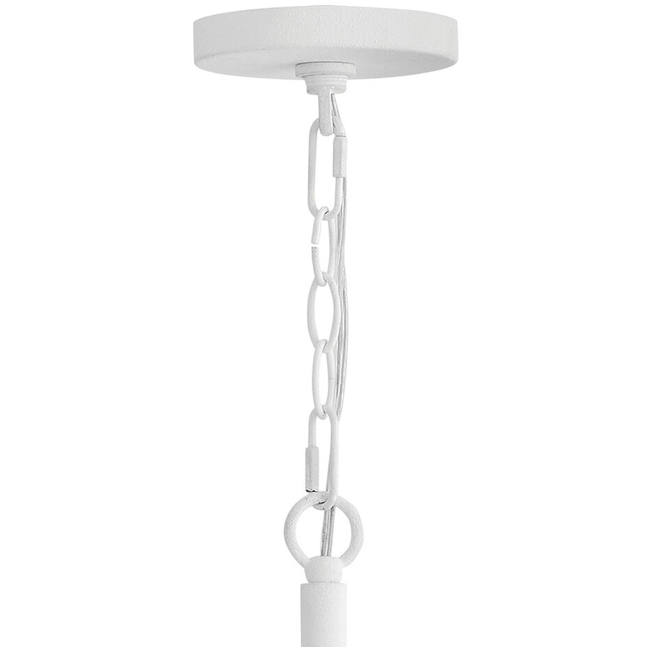 Maris 4 Light 25 inch Textured Plaster Chandelier Ceiling Light