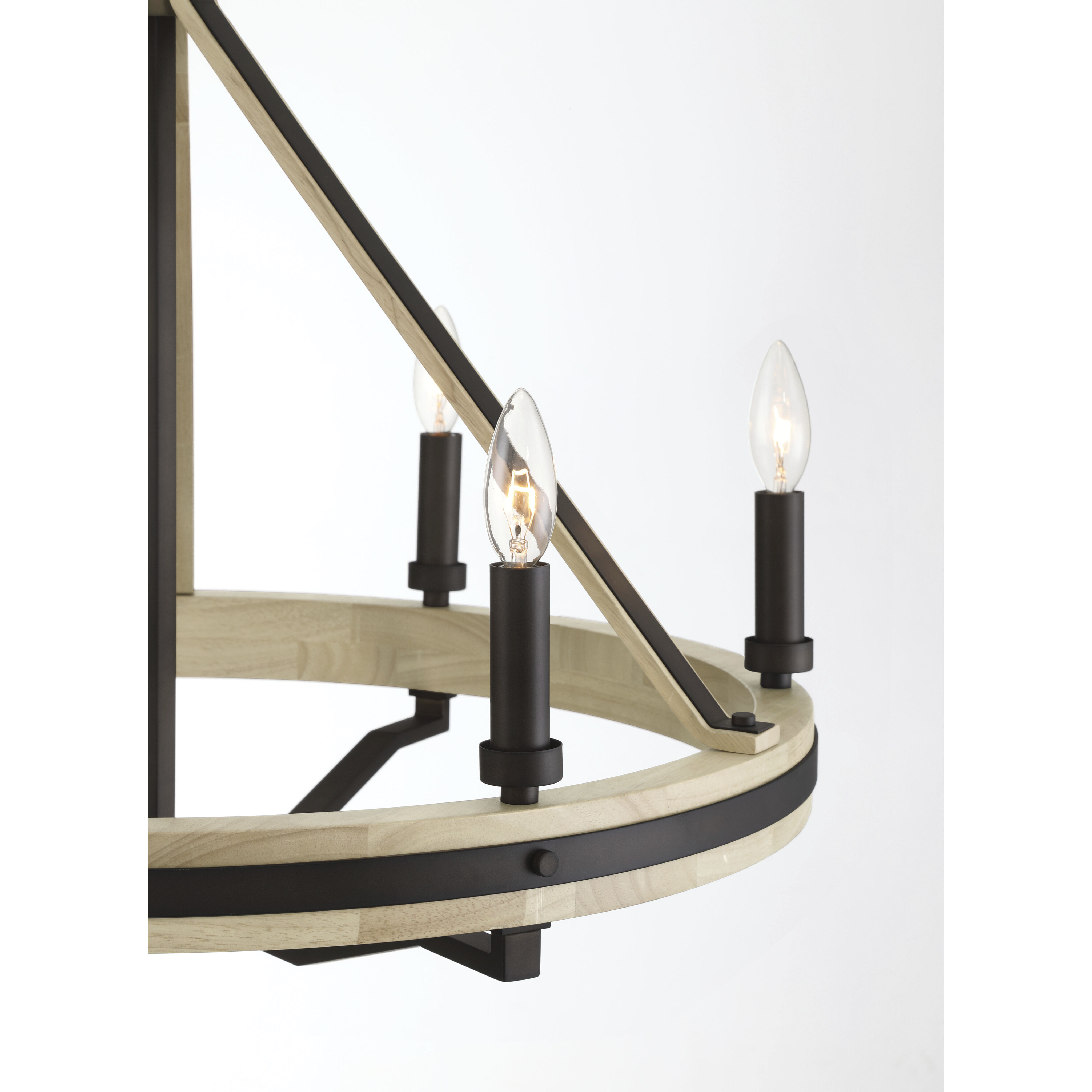 Sonoma 6 Light 26.25 inch Dark Bronze Chandelier Ceiling Light