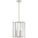 Benson 3 Light 13 inch Satin Nickel Pendant Ceiling Light, Essentials
