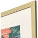 Bee on Wall / Dragonfly on Wall Green and Blue and Orange Framed Art, Propac
