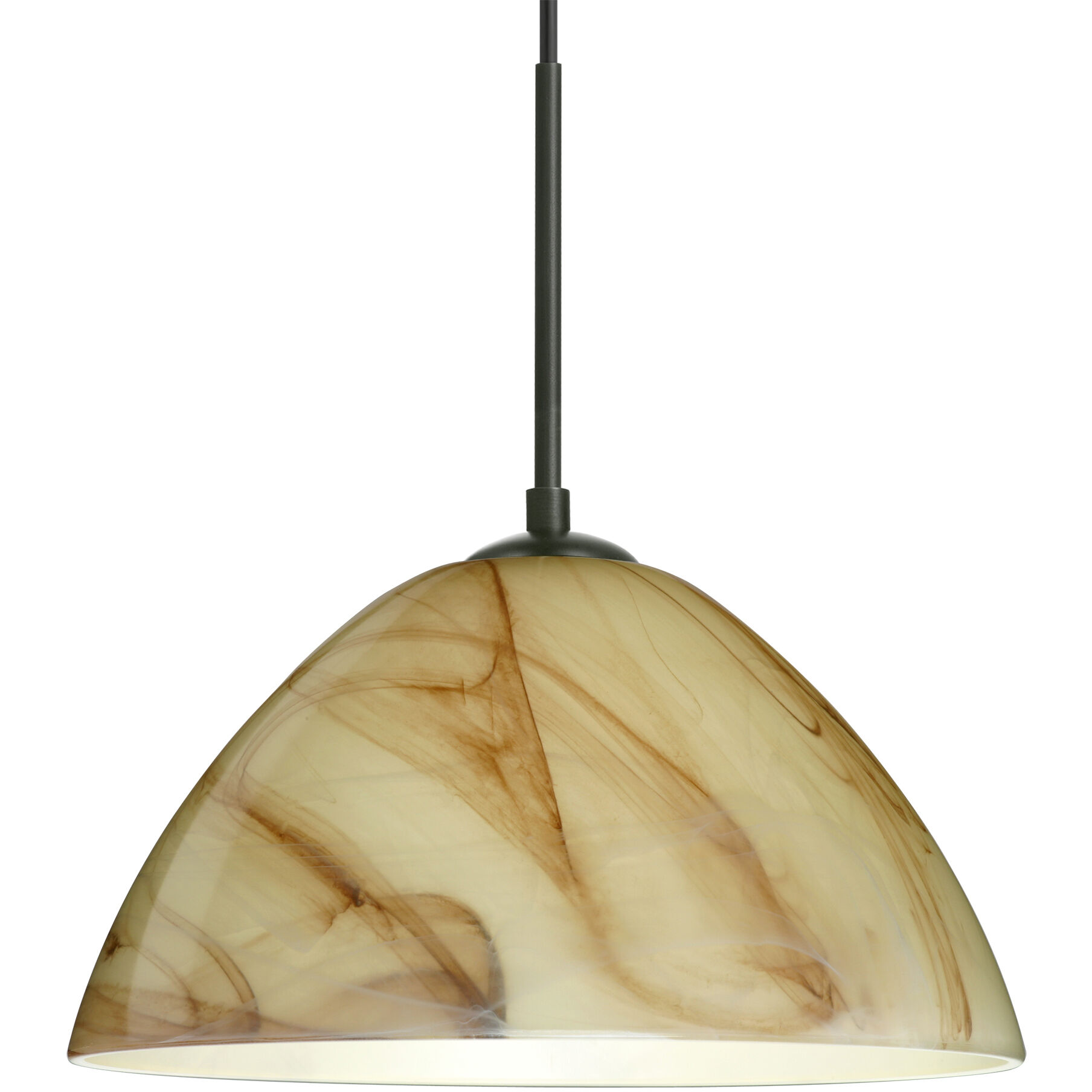 Tessa 1 Light Black Cord Pendant Ceiling Light