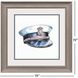 Blue Waterways / Nautica Blue and White Framed Art, Propac
