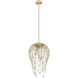 Gabriella 5 Light 15 inch Modern Gold Pendant Ceiling Light