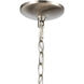 Market Square 3 Light 19 inch Brushed Nickel Chandelier Ceiling Light