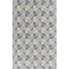Rivington 36 X 24 inch Gray and Blue Area Rug, Wool and Cotton
