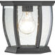 Covington 1 Light 16 inch Black Outdoor Wall Sconce