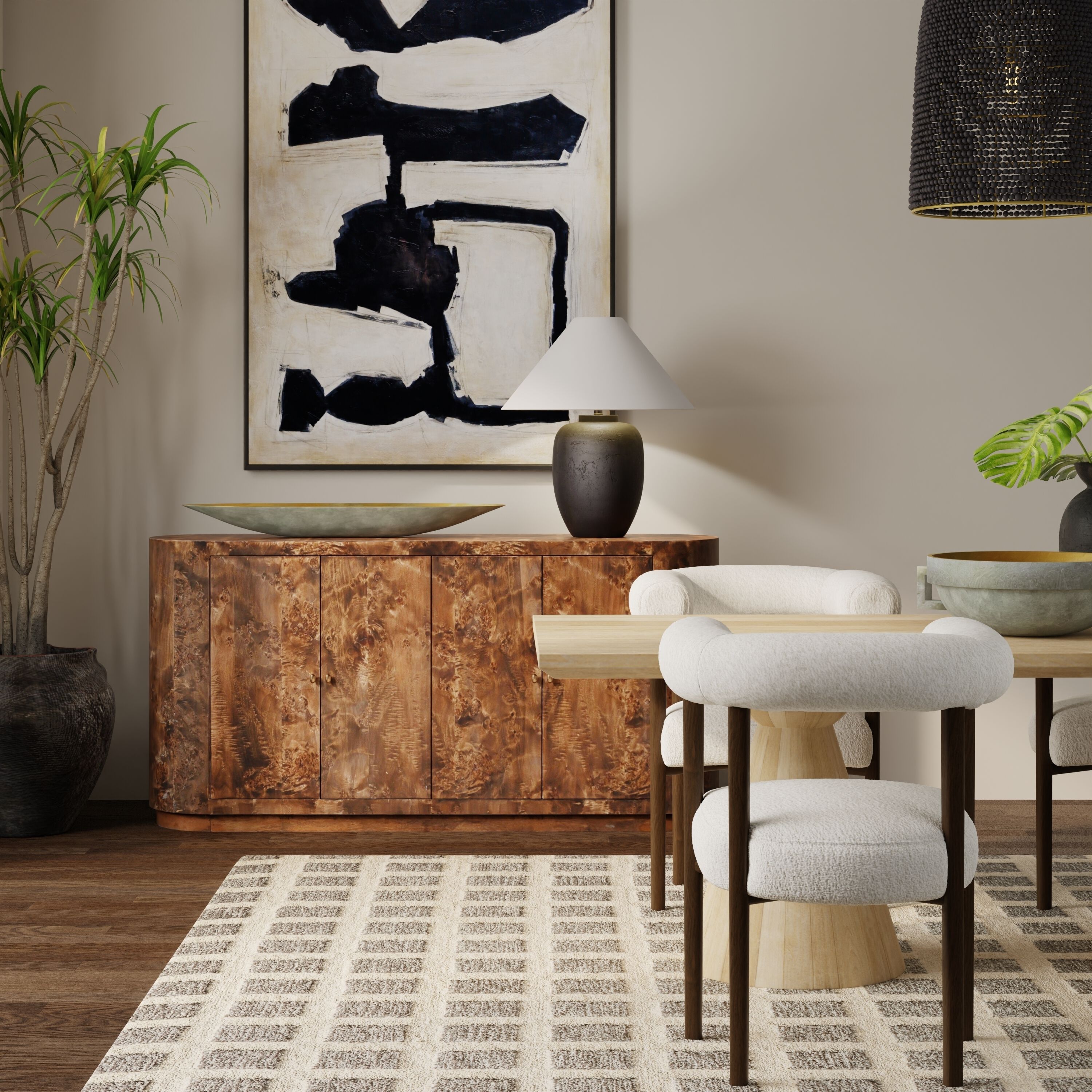 Sabian 27.5 inch 100.00 watt Matte Black Table Lamp Portable Light